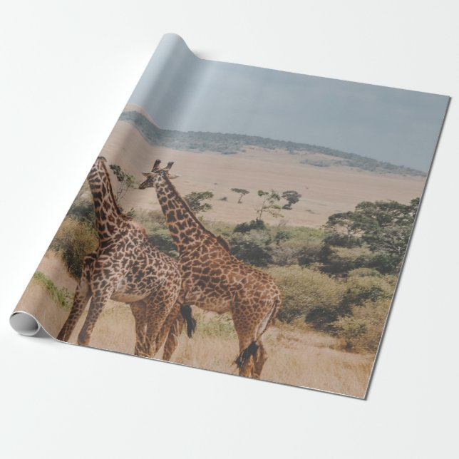 WORLD WILDLIFE DAY WRAPPING PAPER (Unrolled)