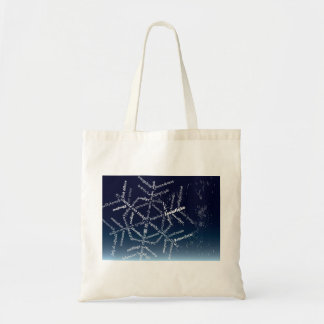 World Word Snowflake Tote Bag