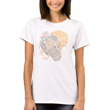 World Word Wild Turkey T-Shirt