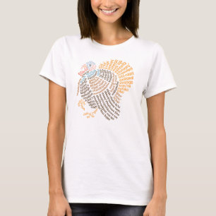 World Word Wild Turkey T-Shirt