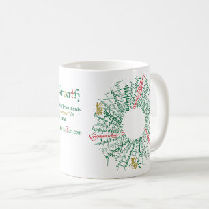 World Word Wreath Mug
