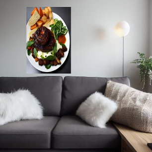 World worst dish on Earth AI Art Poster