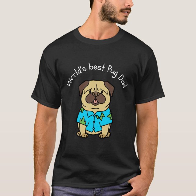 world&x27;s best pug dad  Classic T-Shirt 277 (Front)