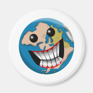 Worldly Smile Magnet