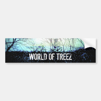 worldoftreez bumper sticker