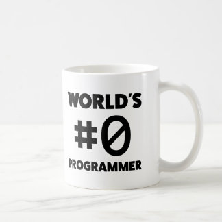World's #0 Programmer Coffee Mug