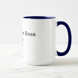 World's 2nd Best Boss Mug