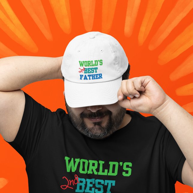World's 2nd Best Father Funny Hat (Creator Uploaded)