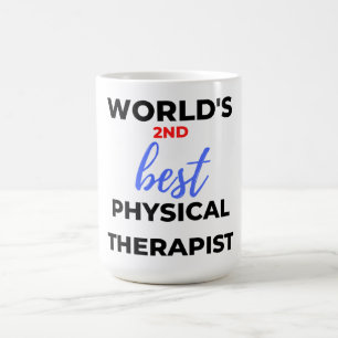 World's 2nd Best Physical Therapist 2 Coffee Mug