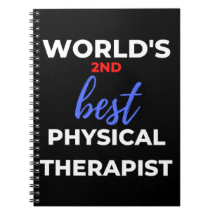 World's 2nd Best Physical Therapist Notebook