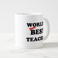 Best teacher ever jumbo coffee mug