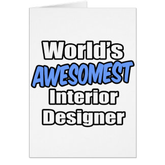 World's Awesomest Interior Designer Cards