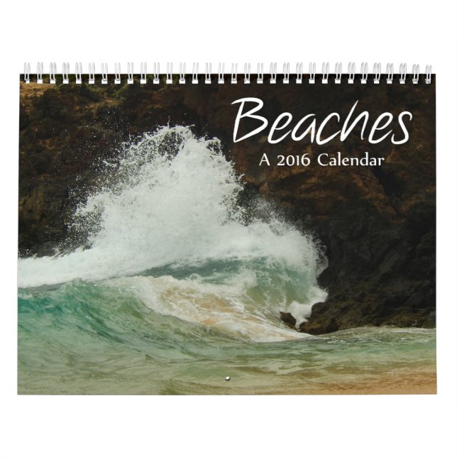 World's Beaches 2016 Calendar (Cover)