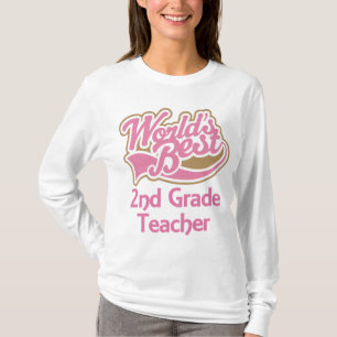 Worlds Best 2nd Grade Teacher T-Shirt