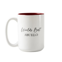 World's Best Abuelo & Most Loved Personalized Mug