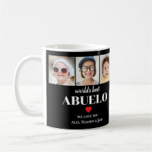 Worlds Best Abuelo We love you 3 Kids Photo Names