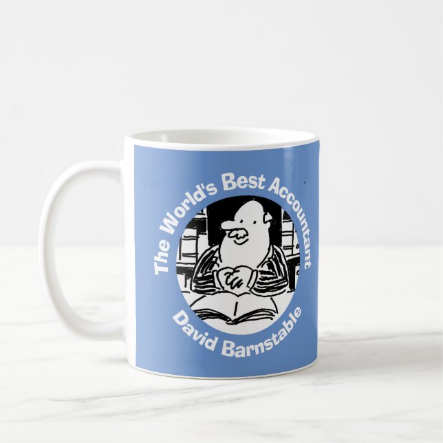 World's Best Accountant Coffee Mug (Left)