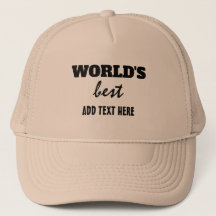 WORLD'S BEST "ADD TEXT"