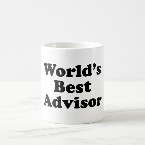 Worlds Best Advisor Coffee Mug
