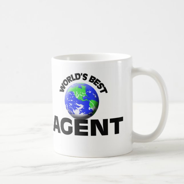 World's Best Agent Coffee Mug (Right)