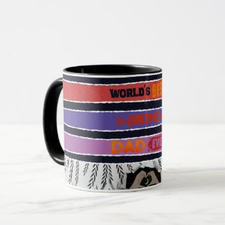 World's Best Anime Dad with Love Coffee Mug