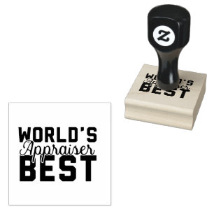 World's Best Appraiser Rubber Stamp