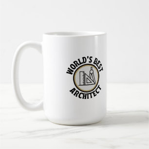 world's best architect coffee mug