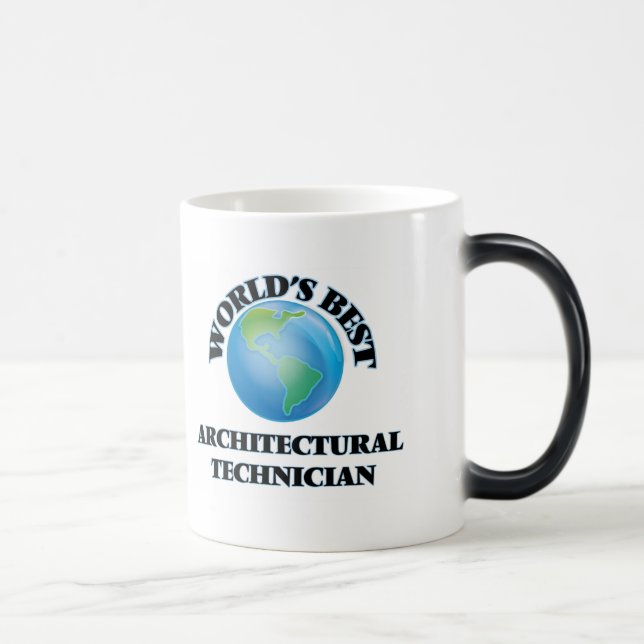 World's Best Architectural Technician Color Morph Mug (Right)