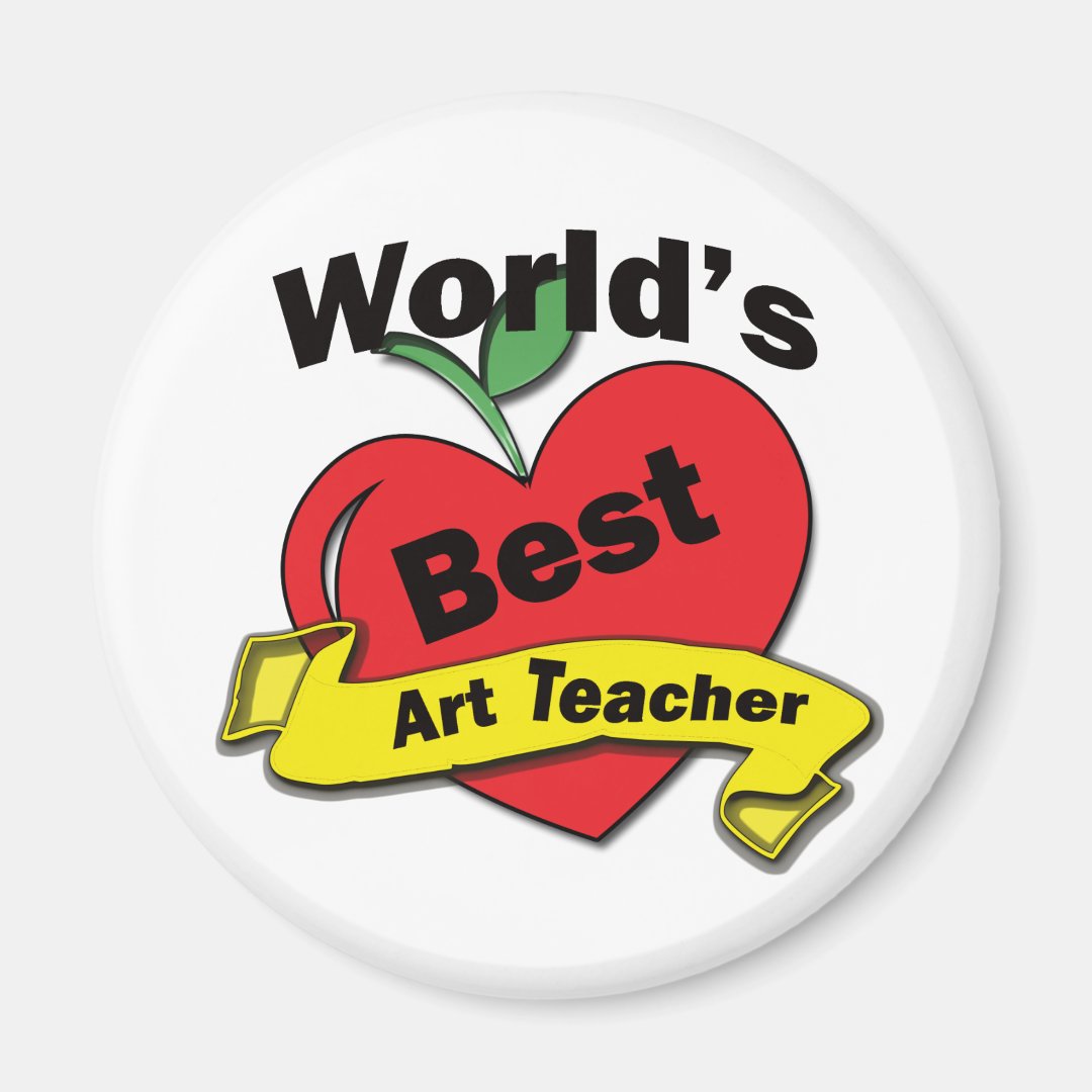World's Best Art Teacher Zazzle