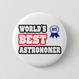 World's Best Astronomer Button