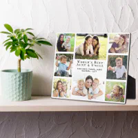 Personalized Aunt Picture Collage Canvas, Aunt Christmas Gifts, Gifts For  Auntie From Nephew, Niece - Best Personalized Gifts For Everyone