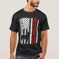 Worlds Best Australian Shepherd Dad American Flag