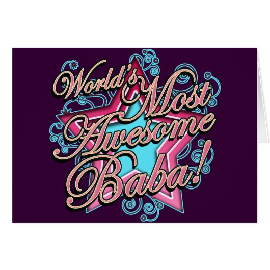 Worlds Best Baba (Front Horizontal)