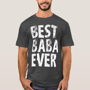Worlds Best Baba Greatest Ever Award Gift Cute Fun T-Shirt