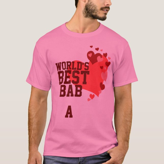 World's Best Baba T-Shirt (Front)