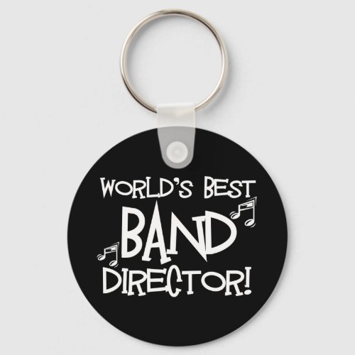 Worlds Best Band Director Keychain