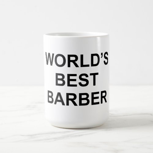 Worlds Best Barber Coffee Mug