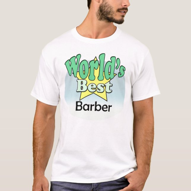 World's Best Barber T-Shirt (Front)