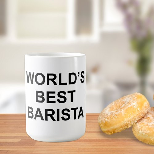 Worlds Best Barista Coffee Mug