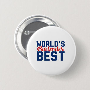 World's Best Bartender Button