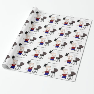 World's Best BBQ Chef Fun Quote for him Wrapping Paper