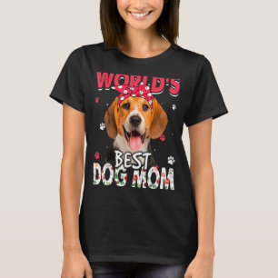 World's Best Beagle Dog Mom  Mother's Day T-Shirt