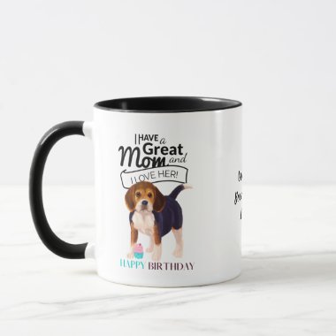 World's BEST BEAGLE DOG MOM Personalized Fun Mug