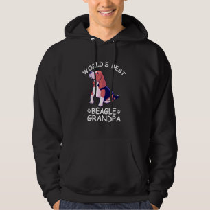 World's Best Beagle Grandpa Granddog Dog Cute Hoodie