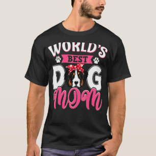 World's Best Bernese Mountain Dog Mom Mother's Da T-Shirt