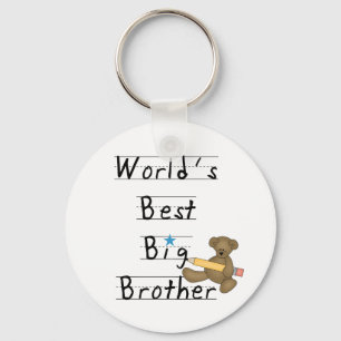 World's Best Big Brother Keychain