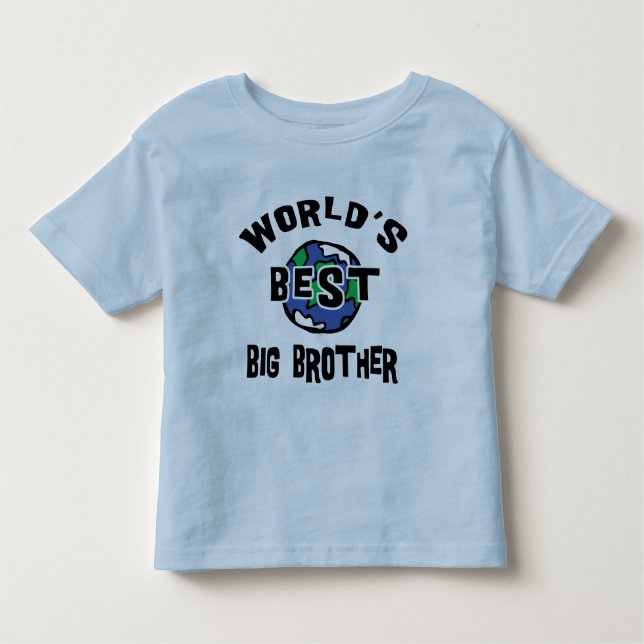 World's Best Big Brother T-Shirt (Front)