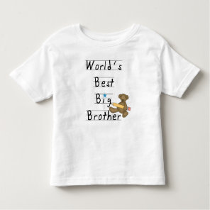 World's Best Big Brother Toddler T-shirt