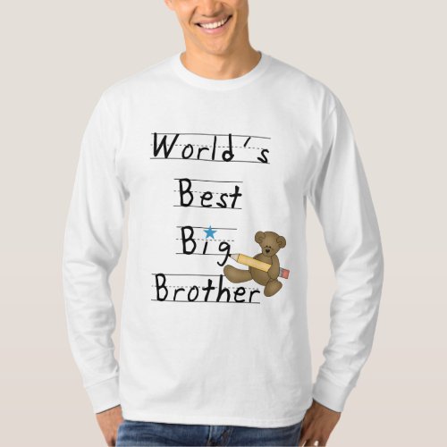 Worlds Best Big Brother Tshirts and Gifts