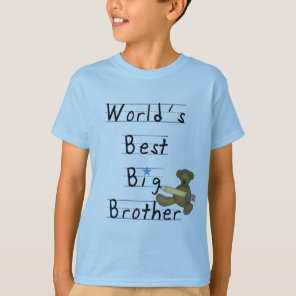 World's Best Big Brother Tshirts and Gifts